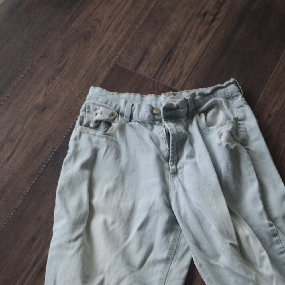 Harlow Mom Jeans Stone Washed Mom Jeans